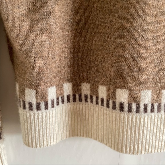 Madewell Fair Isle Frankfurt Oversized Cardigan Size XXS - Picture 6 of 9